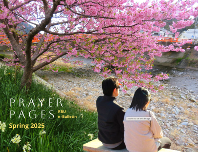 PRAYER PAGE RBU e-BULLETIN SPRING 2025