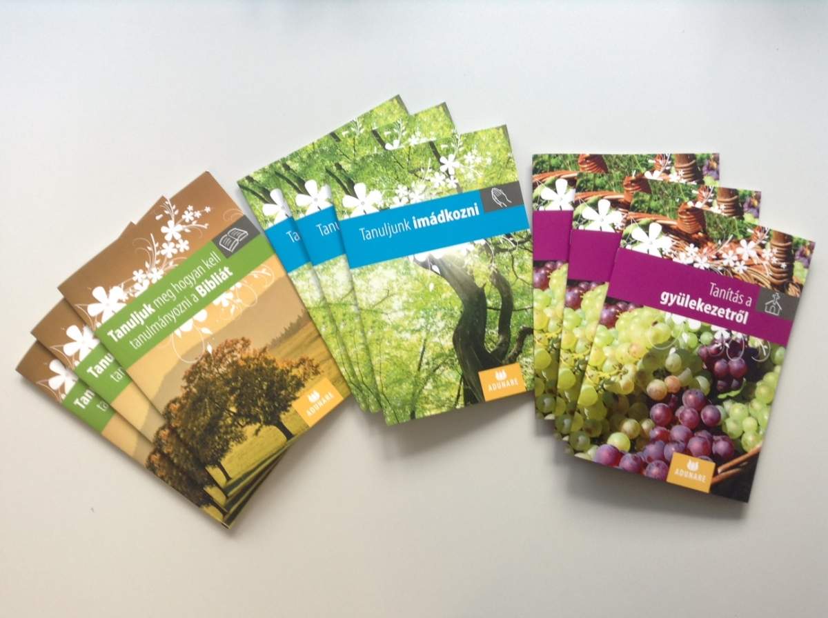 adunare booklets